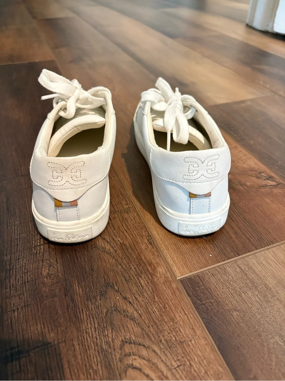 Sam Edelman Poppy Sneaker, White, 8M - Picture 5 of 6